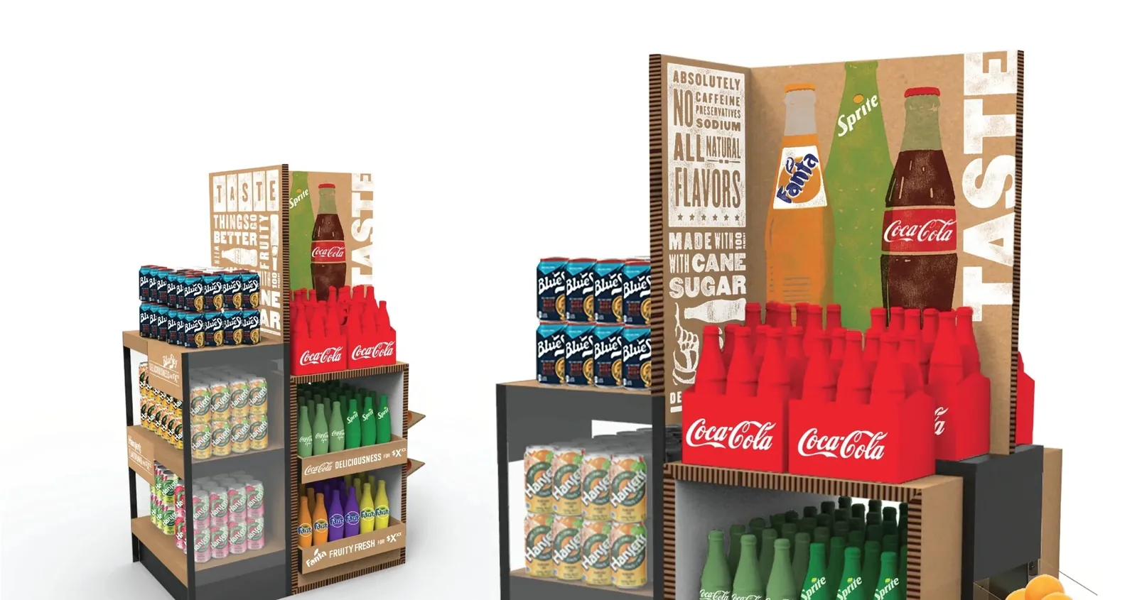 Coca-Cola brand work by PICK